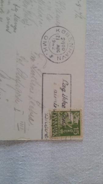 14 Postkort Margrethe 1942