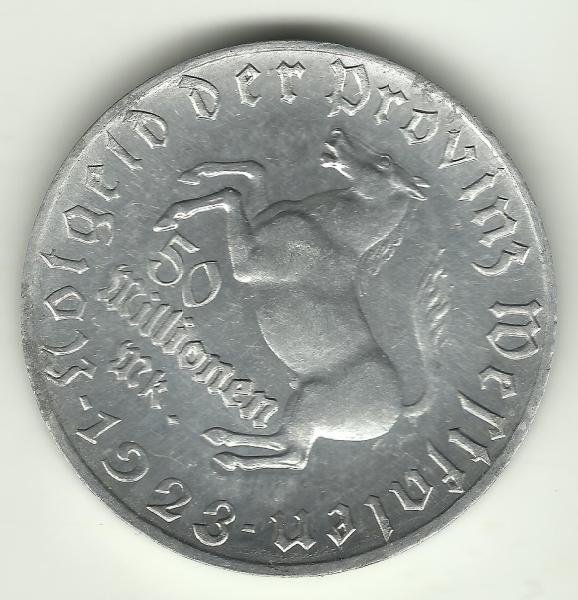 Tyske nødmønter fra 1920erne