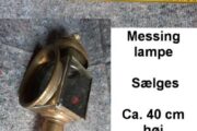 Messing lampe